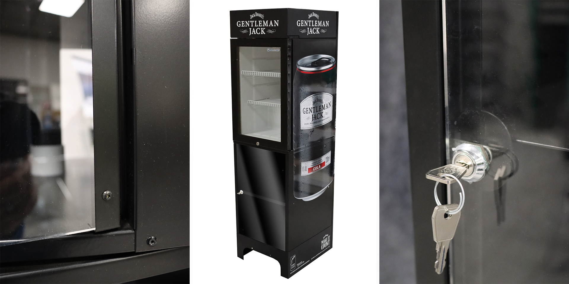 Jack Daniels - Gentleman Jack - Brown Forman - Kühlschrank - Zweyloeven Werbeproduktion GmbH