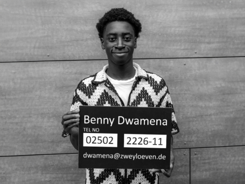 Benny Dwamena - Auszubildender Kaufmann für Marketingkommunikation