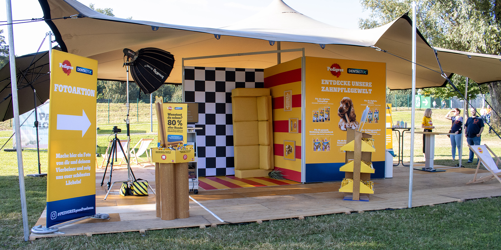 Pedigree Messe-Stand Pawlooza