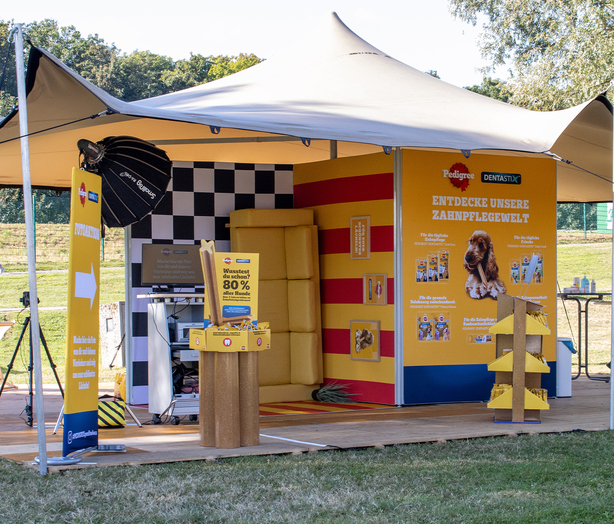 Pedigree Messe-Stand Pawlooza